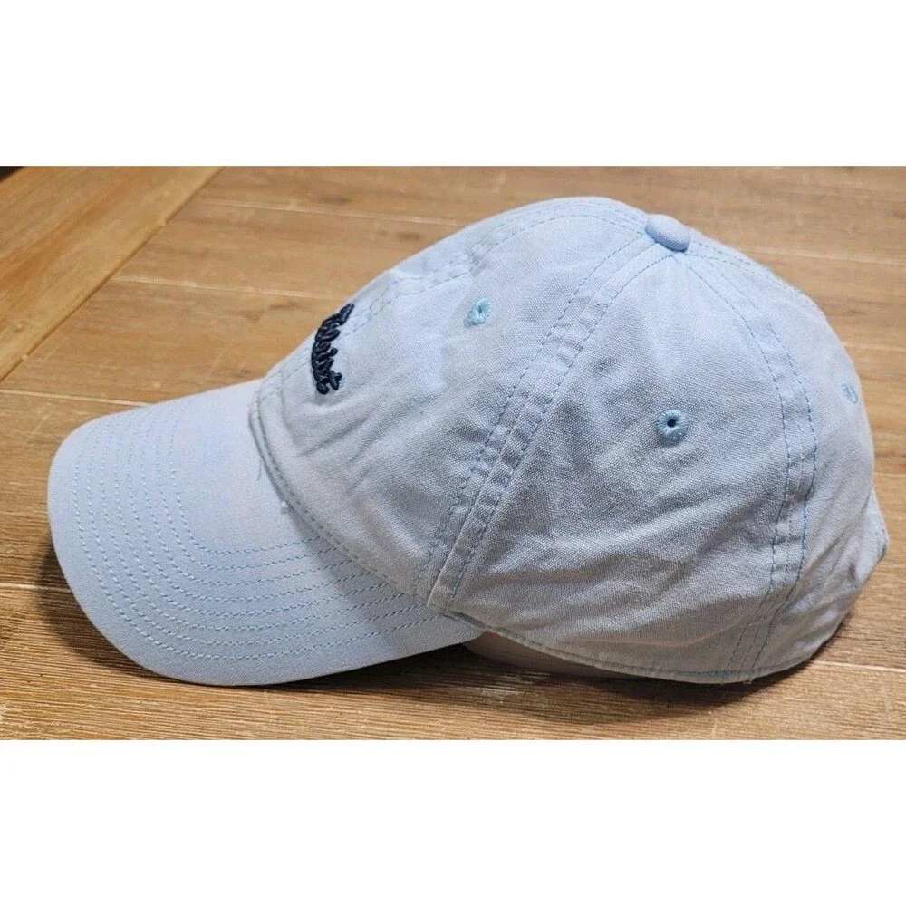 Titleist Light Blue Golf Hat Cap Clubs Under Brim Golfing Adjustable Strap